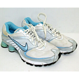Nike Shox Turbo Women's Running Shoes White Teal Size 8